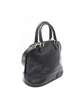Loewe Loewe Anagram 2-Way Handbag, Leather, Women's, Black (view 2)