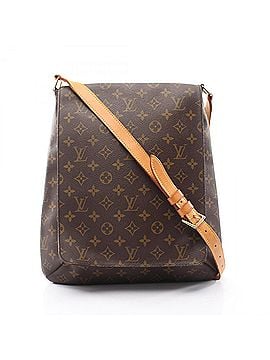 Louis Vuitton Louis Vuitton Musette Shoulder Bag/Handbag, Coated Canvas and Leather, Monogram Pattern, Women's, Brown, M51256 (view 1)