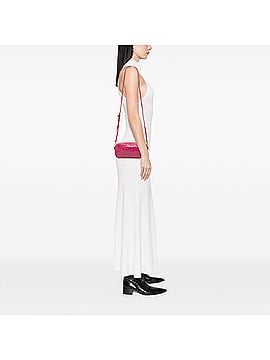 Miu Miu Croc Embossed Patent Crossbody (view 2)