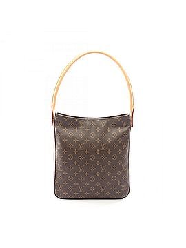 Louis Vuitton Louis Vuitton Looping GM Shoulder Bag/Handbag, Coated Canvas and Leather, Monogram Pattern, Women's, Brown, M51145 (view 1)