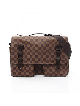 Louis Vuitton Louis Vuitton Broadway Shoulder Bag/Handbag, Coated Canvas and Leather, Damier Pattern, Men's/Women's, Brown, N42270 (view 1)