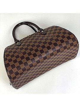 Louis Vuitton Louis Vuitton Rivera MM Handbag, Mini Boston Bag, Damier Brown, N41434, Women's (view 2)