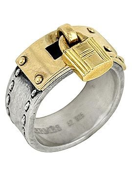 Hermès Hermes HERMES Cadena motif ring, sterling silver (925), women's ring. (view 1)