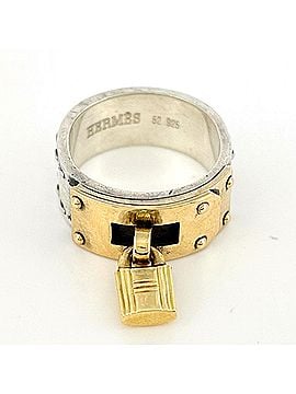 Hermès Hermes HERMES Cadena motif ring, sterling silver (925), women's ring. (view 2)