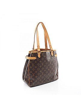 Louis Vuitton Louis Vuitton Batignolles Vertical Tote Bag Handbag, Coated Canvas and Leather, Monogram Pattern, Women's, Brown, M51153 (view 2)