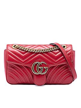 Gucci Medium GG Marmont Matelasse Calfskin Shoulder Bag (view 1)