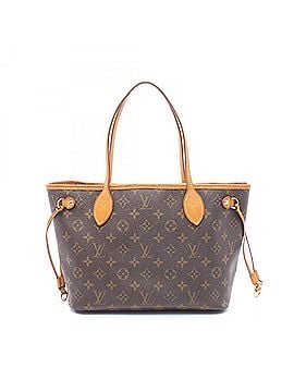 Louis Vuitton Louis Vuitton Neverfull PM Tote Bag Handbag, Coated Canvas and Leather, Monogram Pattern, Women's, Brown, M40155 (view 1)
