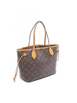 Louis Vuitton Louis Vuitton Neverfull PM Tote Bag Handbag, Coated Canvas and Leather, Monogram Pattern, Women's, Brown, M40155 (view 2)