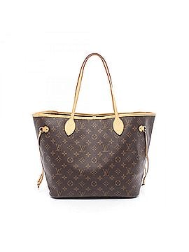 Louis Vuitton Louis Vuitton Neverfull MM Tote Bag Handbag, Coated Canvas and Leather, Monogram Pattern, Women's, Brown, M40156 (view 1)