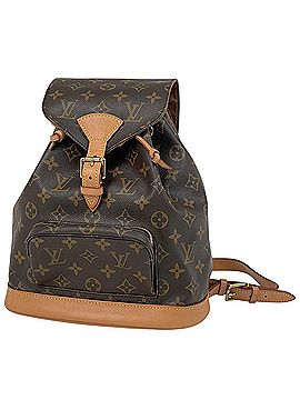 Louis Vuitton Louis Vuitton Montsouris MM Backpack Daypack Rucksack Monogram Brown M51136 Women's (view 1)