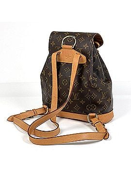Louis Vuitton Louis Vuitton Montsouris MM Backpack Daypack Rucksack Monogram Brown M51136 Women's (view 2)