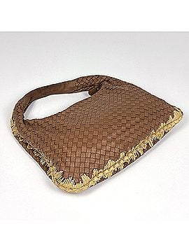 Bottega Veneta Bottega Veneta Intrecciato Shoulder Bag Hobo Leather Brown 172026 Women's (view 2)
