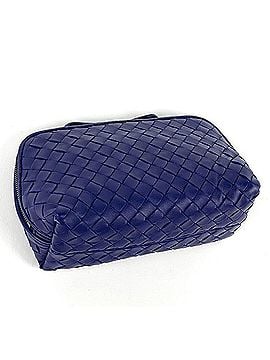 Bottega Veneta Bottega Veneta Intrecciato Pouch Bag/Cosmetic Leather Purple Women's (view 2)