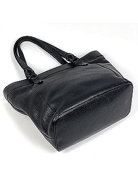 Loewe Loewe Fusta Tote Bag, Anagram Leather, Black, Women's (view 2)