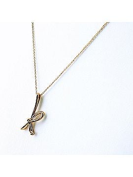 Tiffany & Co. Tiffany &amp; Co. Letter Necklace, Pink Gold (PG) 750, Women's Necklace (view 1)