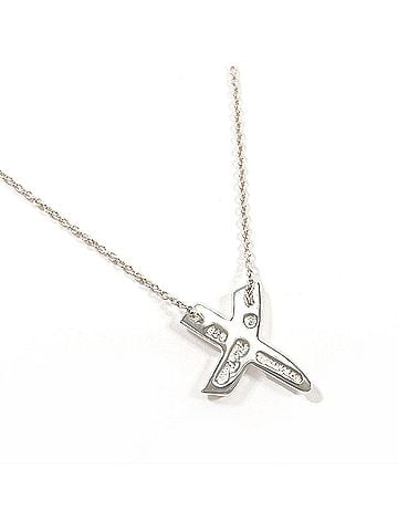 Tiffany & Co. TIFFANY&amp;Co. Tiffany Graffiti x Kiss Paloma Picasso Necklace, Sterling Silver 925, Silver, Women's (view 2)