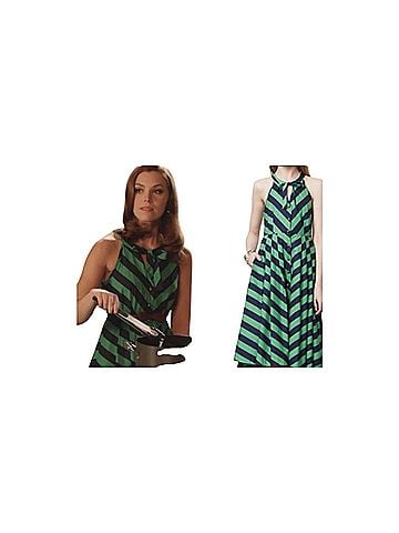 Girls from Savoy Emerald Ripple Casual Dress (view 1)