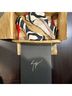 Giuseppe Zanotti 100% Satin Zebra Print Black White Heels Size EU 38 1/2 - photo 8