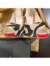 Giuseppe Zanotti 100% Satin Zebra Print Black White Heels Size EU 38 1/2 - photo 7