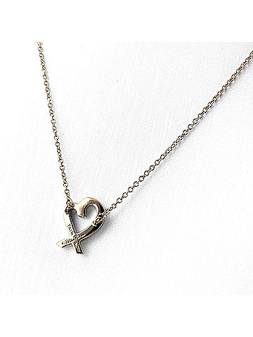 Tiffany & Co. Tiffany &amp; Co. Loving Heart Necklace, Pink Gold (PG), Pendant 750, Women's (view 2)