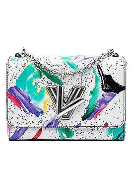 Louis Vuitton Leather Splash Print Twist MM (view 1)