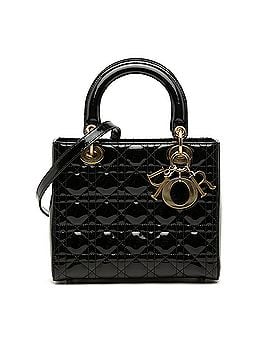 Dior Medium Patent Cannage Lady Dior (view 1)