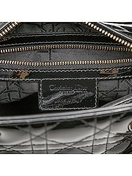 Dior Medium Patent Cannage Lady Dior (view 2)