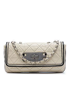 Chanel Quilted Aged Lambskin Reissue 2.55 East West Flap (view 1)