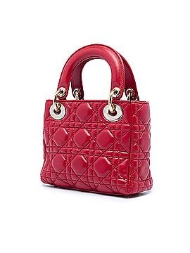 Dior Mini Lambskin Cannage Lady Dior (view 2)