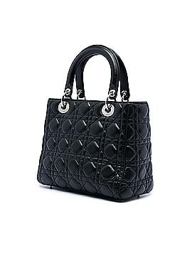Dior Medium Lambskin Cannage Lady Dior (view 2)