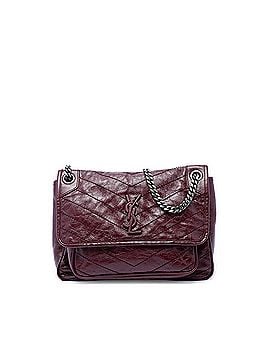 Saint Laurent Medium Crinkled Calfskin Niki (view 1)