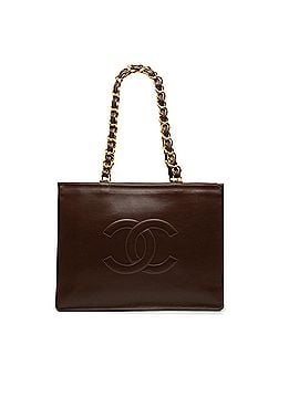 Chanel CC Lambskin Chain Tote (view 1)
