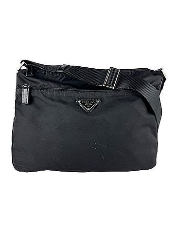 Prada Prada PRADA Shoulder Bag, Nylon, Black, Men's &amp; Women's, z10215 (view 1)