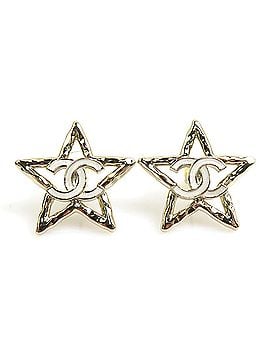 Chanel Chanel CHANEL Earrings Metal Gold Women's h32304a (view 1)