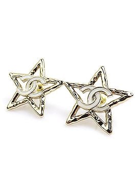 Chanel Chanel CHANEL Earrings Metal Gold Women's h32304a (view 2)
