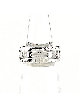Bvlgari Bulgari BVLGARI Parentesi Openwork Ring, 750 Gold, Women's Ring (view 1)