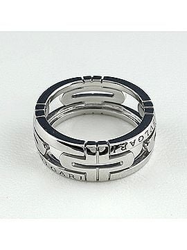 Bvlgari Bulgari BVLGARI Parentesi Openwork Ring, 750 Gold, Women's Ring (view 2)