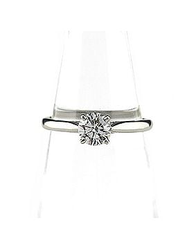 Cartier Cartier Solitaire Ring, Platinum Ring (Pt950), Diamond, Women's (view 1)