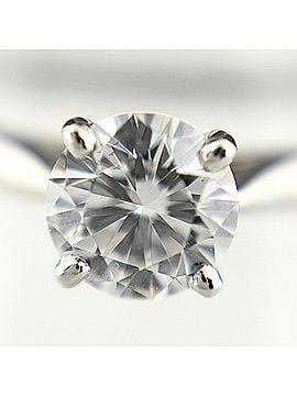 Cartier Cartier Solitaire Ring, Platinum Ring (Pt950), Diamond, Women's (view 2)