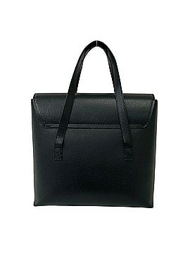 Gucci GUCCI (Old Gucci) Vintage Logo Engraved Hardware Leather Handbag Tote Bag Black 67753 (view 2)
