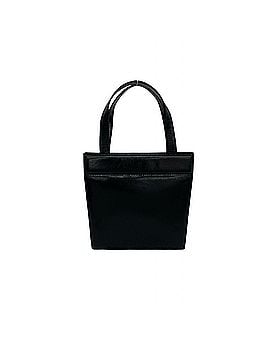 Gucci GUCCI Vintage Old Gucci G Logo Hardware Leather Handbag Mini Tote Bag Black 54319 (view 2)