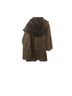 Maggie Lawrence 80% Wool 20% Nylon 100% Acetate Black Coat Size 16 - photo 2