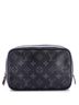 Louis Vuitton 100% Coatead Canvas Black Toiletry Pouch Monogram Eclipse Canvas PM One size - photo 1