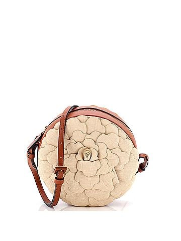 Valentino Garavani Atelier 03 Rose Edition Round Crossbody Bag Canvas (view 1)