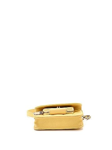 Chanel Business Affinity Flap Clutch with Chain Quilted Caviar (view 2)