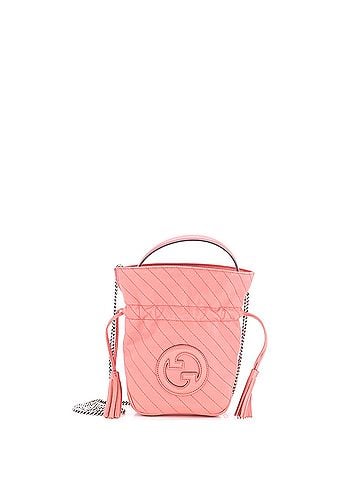 Gucci Blondie NM Bucket Bag Diagonal Quilted Leather Mini (view 1)