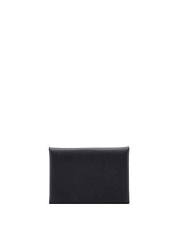 Hermès Calvi Duo Card Holder Epsom (view 1)