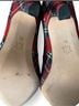 Sam Edelman Plaid Red Black Heels Size 8 1/2 - photo 5
