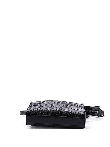 Versace Zip Crossbody Bag La Greca Embossed Leather Small (view 2)