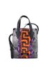 Versace 100% Leather Convertible Tote Python Embossed Leather Mini One size - photo 1